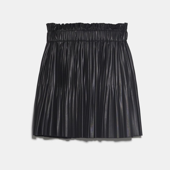 ZARA Faux Leather Skirt - Picture 6 of 6